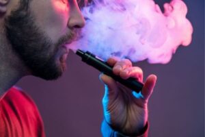 vaping affects oral health